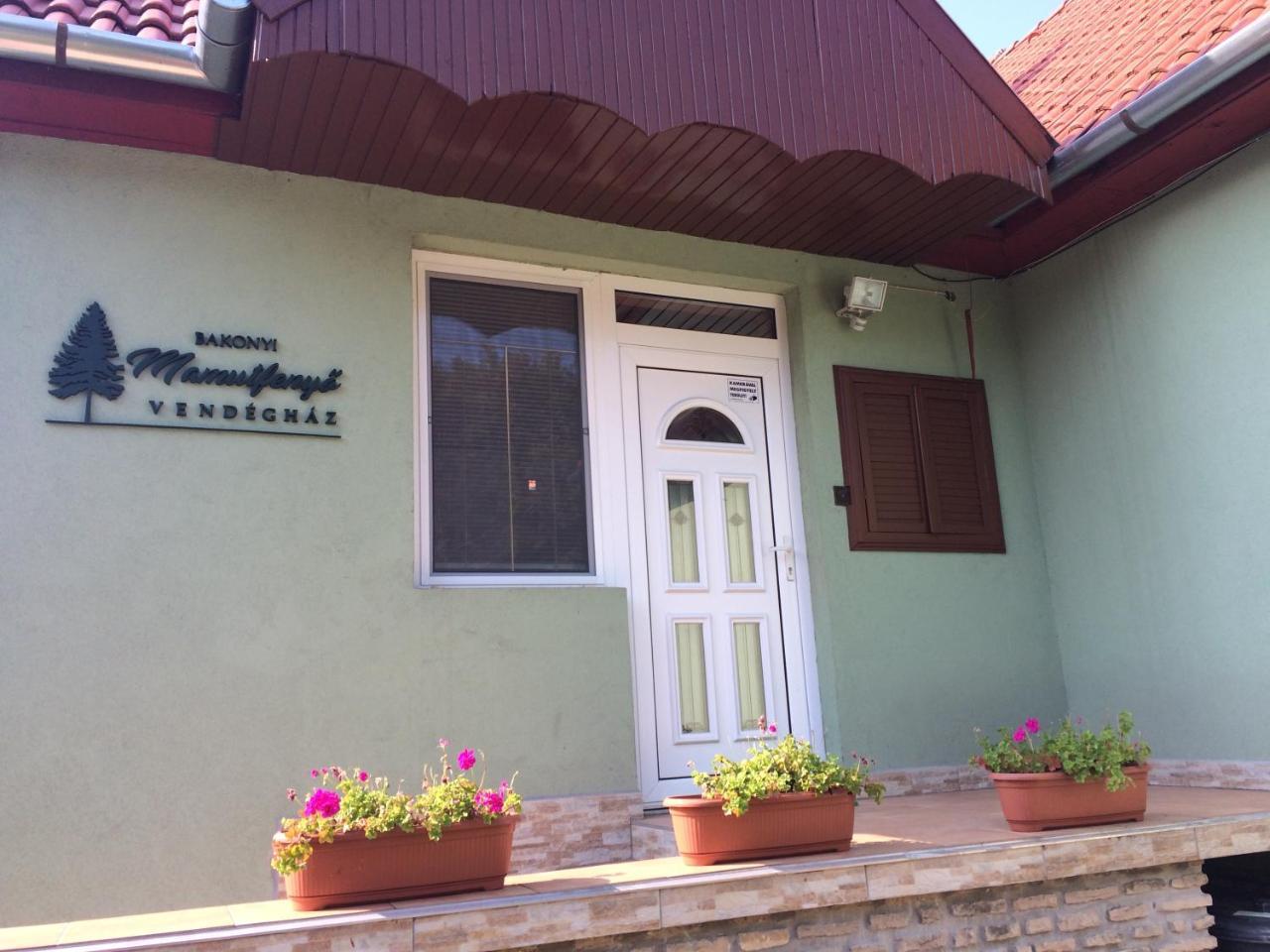 Bakonyi Mamutfenyő Vendégház Tés Exterior foto